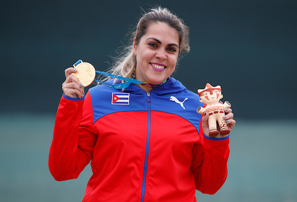 Resalta Presidente cubano gesto de Laina Pérez en Centroamericanos Resalta Presidente cubano gesto de Laina Pérez en Centroamericanos