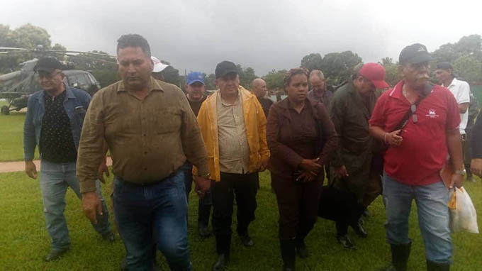 Recorre comisión gubernamental municipios afectados en Granma Recorre comisión gubernamental municipios afectados en Granma