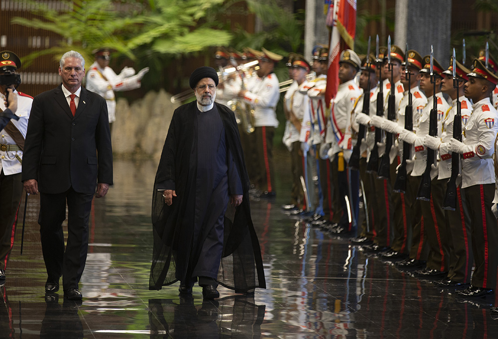 Díaz-Canel recibió al presidente iraní, Seyed Ebrahim Raisi Díaz-Canel recibió al presidente iraní, Seyed Ebrahim Raisi
