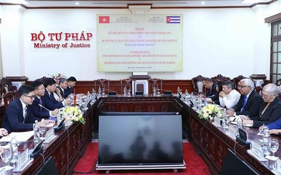 Vietnam ratifica apoyo a Cuba en perfeccionamiento del sistema de leyes Vietnam ratifica apoyo a Cuba en perfeccionamiento del sistema de leyes