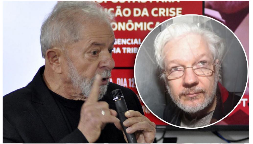 Piden a Lula en Brasil que conceda asilo a Julián Assange Piden a Lula en Brasil que conceda asilo a Julián Assange