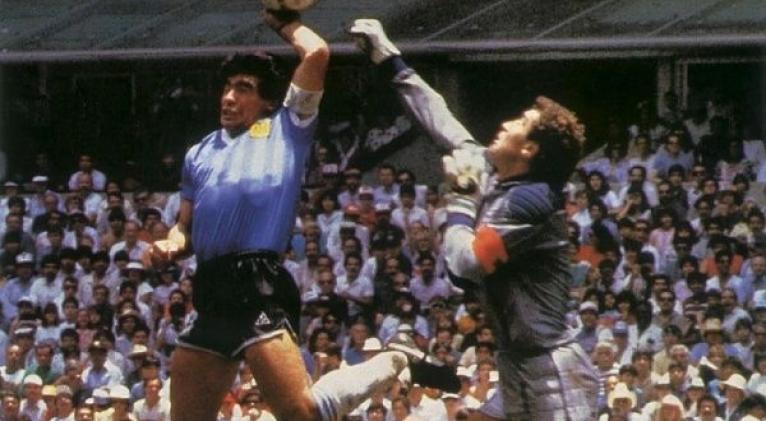 Se cumplen 37 años del gol de la “mano de Dios” de Maradona