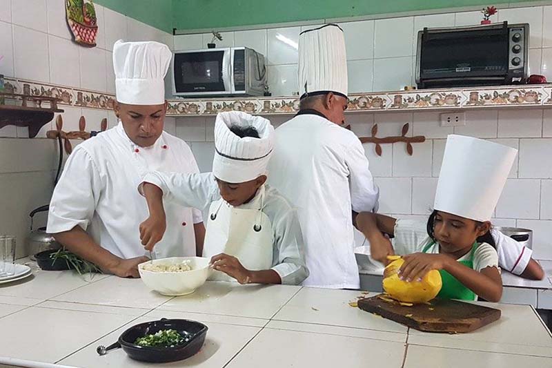 El primer encuentro con la cocina