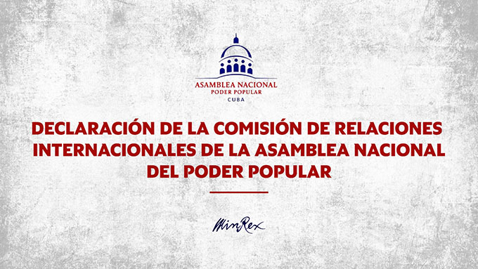 Cuba rechazó resolución injerencista del Parlamento Europeo Cuba rechazó resolución injerencista del Parlamento Europeo