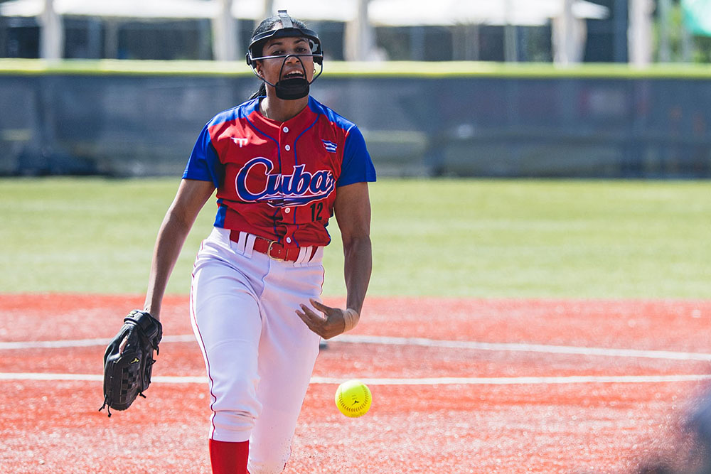 Mundial de softbol (f): Yilian Tornés conserva el invicto de Cuba