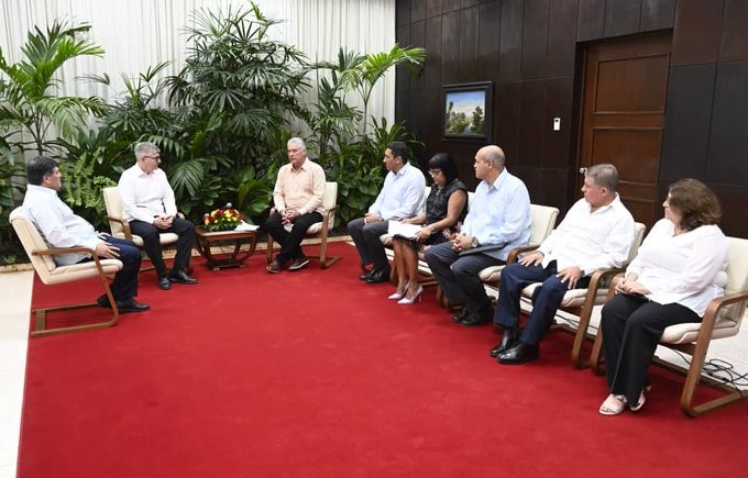 Destaca presidente de Cuba aportes de Organización de Aviación Civil