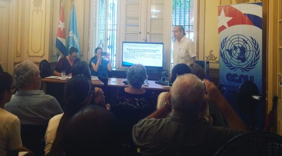 Conferencia y debate en la ACNU sobre la trata de personas en Cuba Conferencia y debate en la ACNU sobre la trata de personas en Cuba