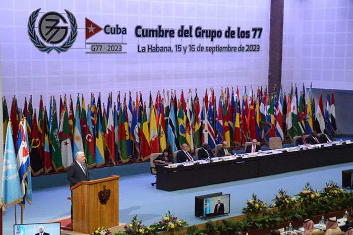 Resumen de la primera jornada de la Cumbre del G77 y China