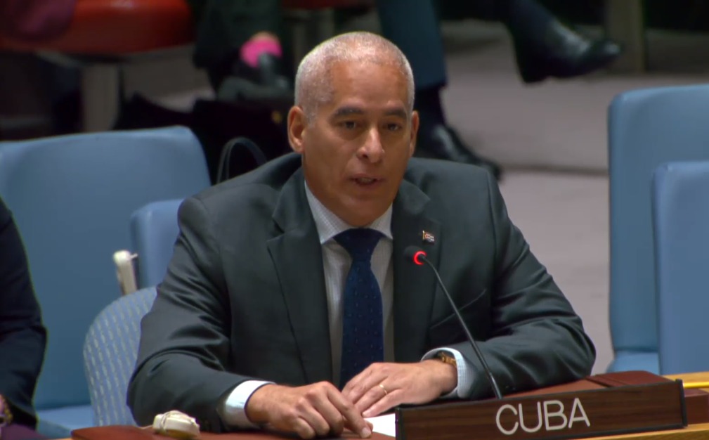 Cuba apoya reforma integral y profunda al Consejo de Seguridad de ONU Cuba apoya reforma integral y profunda al Consejo de Seguridad de ONU
