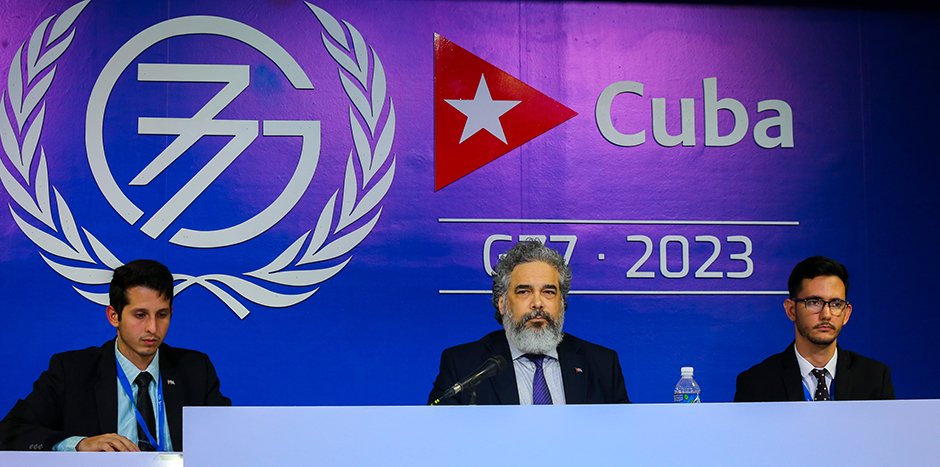 Declaración política de la Cumbre del G77 y China ha sido formalmente adoptada