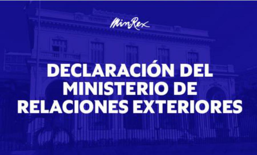 Declaración del Minrex por ataque terrorista a la Embajada cubana