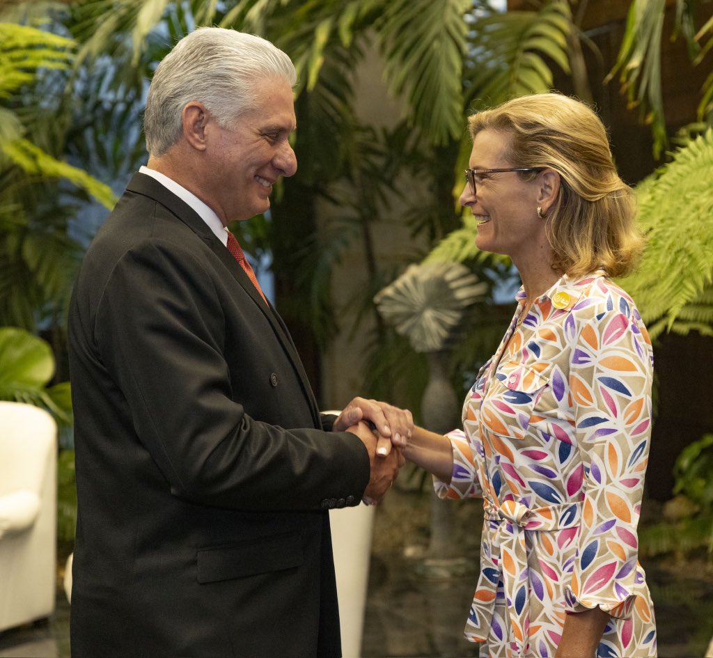 Ratifica Díaz-Canel apoyo de Cuba a la UIT Ratifica Díaz-Canel apoyo de Cuba a la UIT