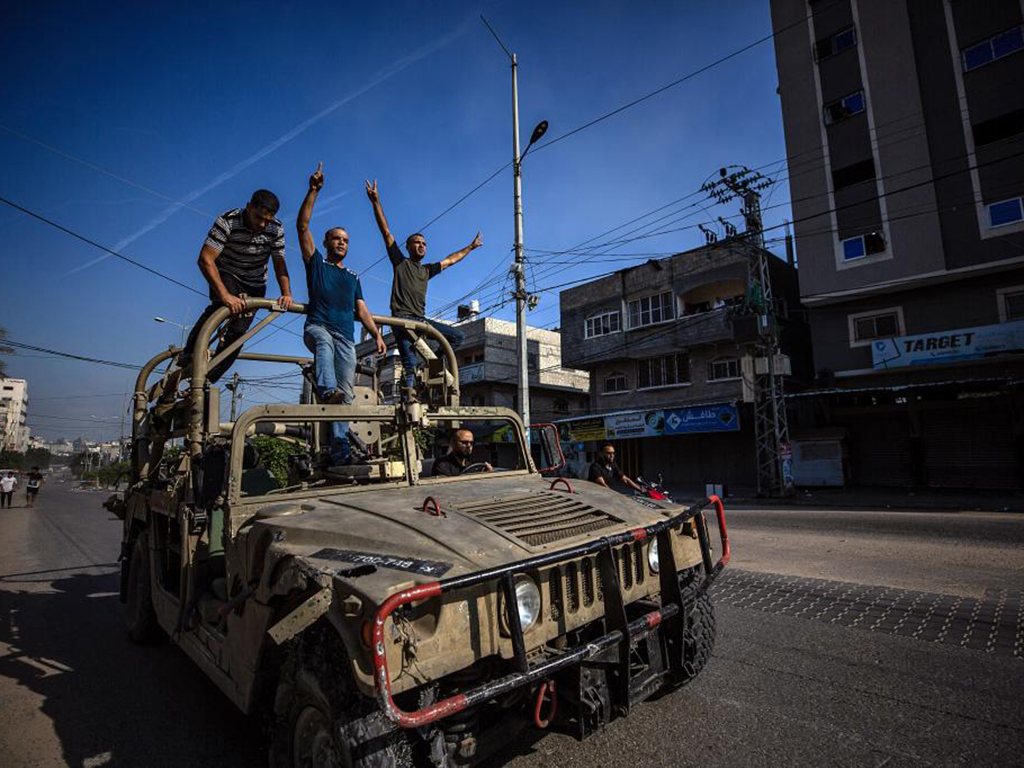 Israel declara el estado de guerra y bombardea Gaza luego de un ataque sorpresa de Hamás Israel declara el estado de guerra y bombardea Gaza luego de un ataque sorpresa de Hamás
