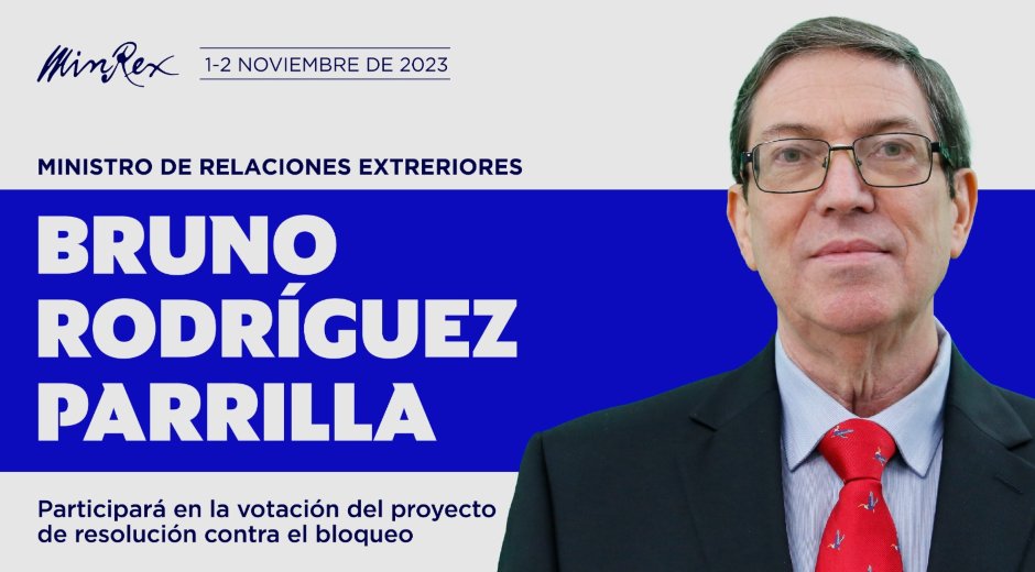 Arribó Canciller cubano a Nueva York para votación en la ONU Arribó Canciller cubano a Nueva York para votación en la ONU