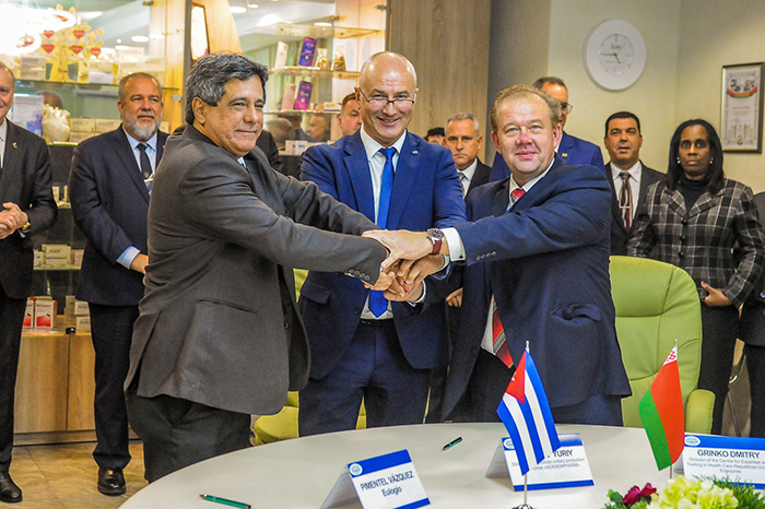 Cuba y Belarús buscan ampliar sus relaciones en la biotecnología Cuba y Belarús buscan ampliar sus relaciones en la biotecnología