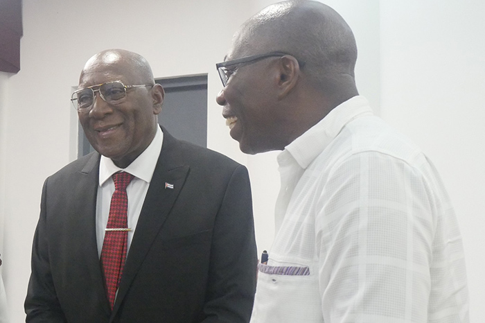 Dialogó Valdés Mesa con presidente de Asamblea de Guinea Bissau