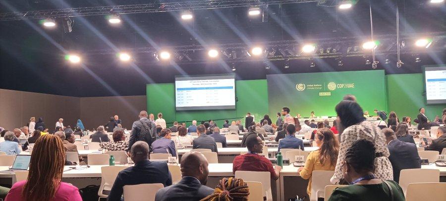 Sesiona reunión de coordinación del Grupo G77 y China en COP28 Sesiona reunión de coordinación del Grupo G77 y China en COP28