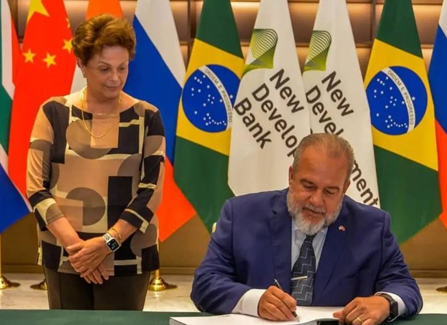 Presidenta del banco del Brics condena bloqueo de EEUU contra Cuba Presidenta del banco del Brics condena bloqueo de EEUU contra Cuba