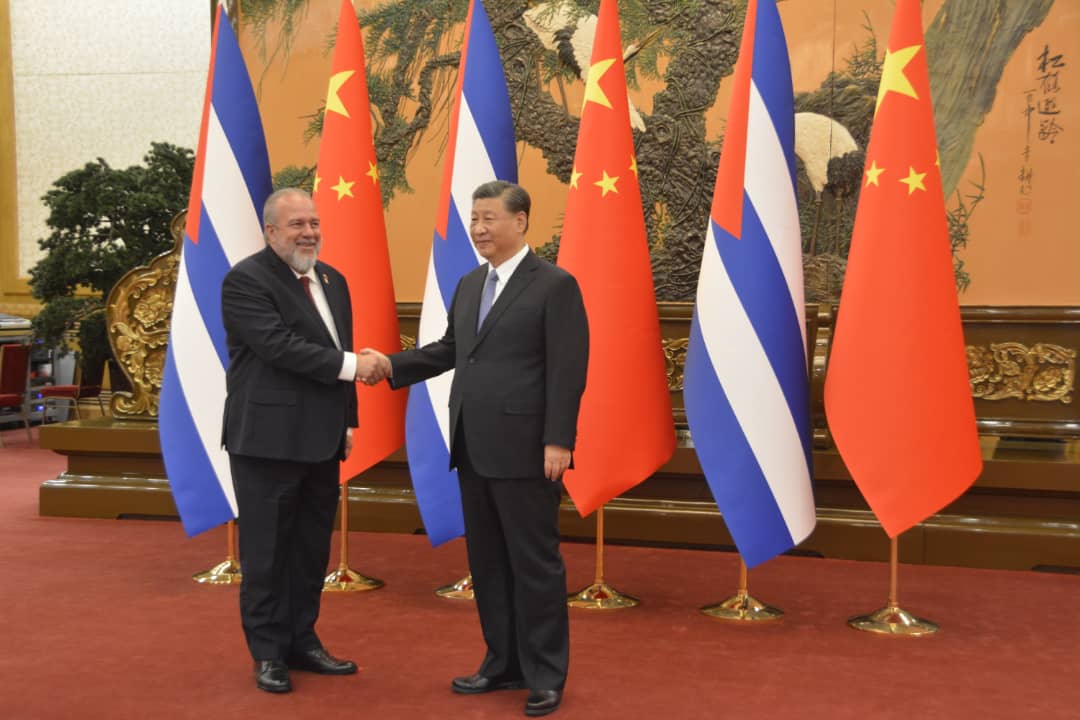 Presidente de China y Premier cubano por ampliar cooperación Presidente de China y Premier cubano por ampliar cooperación