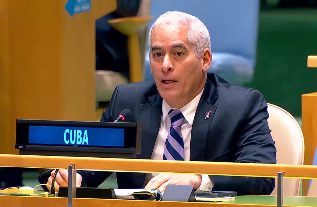 Aboga Cuba en Naciones Unidas por el cese al fuego en Gaza