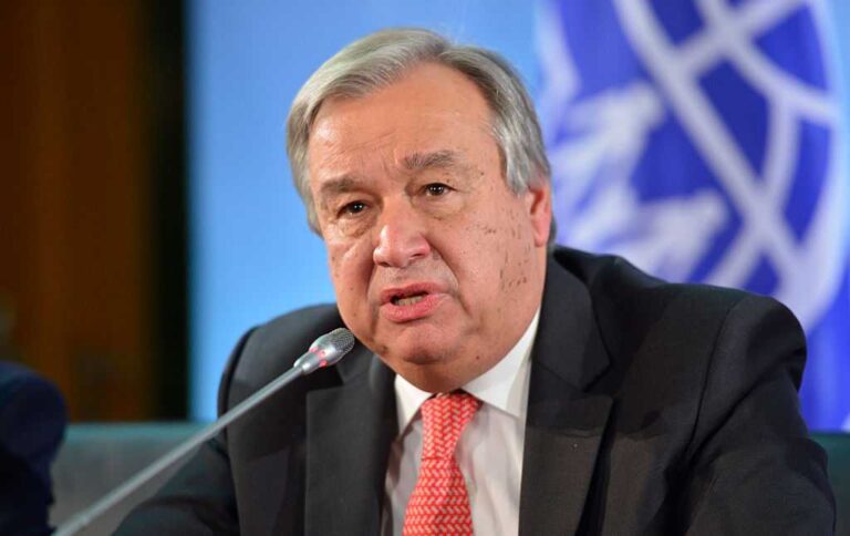 Guterres urge a aliviar terrible sufrimiento humano en Gaza