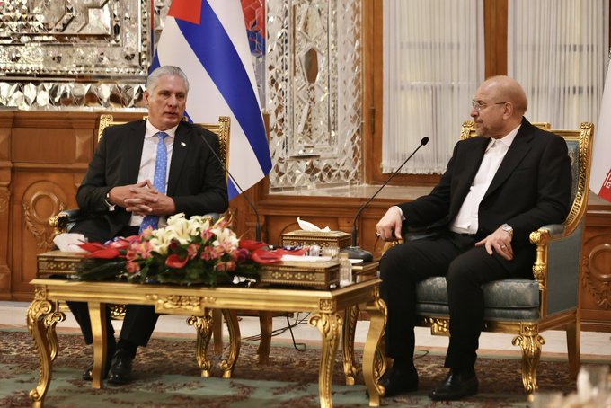 Abogan Irán y Cuba por fortalecer vínculos parlamentarios