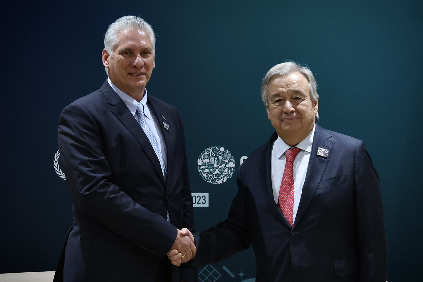Dialogó Díaz-Canel con Secretario General de Naciones Unidas Dialogó Díaz-Canel con Secretario General de Naciones Unidas