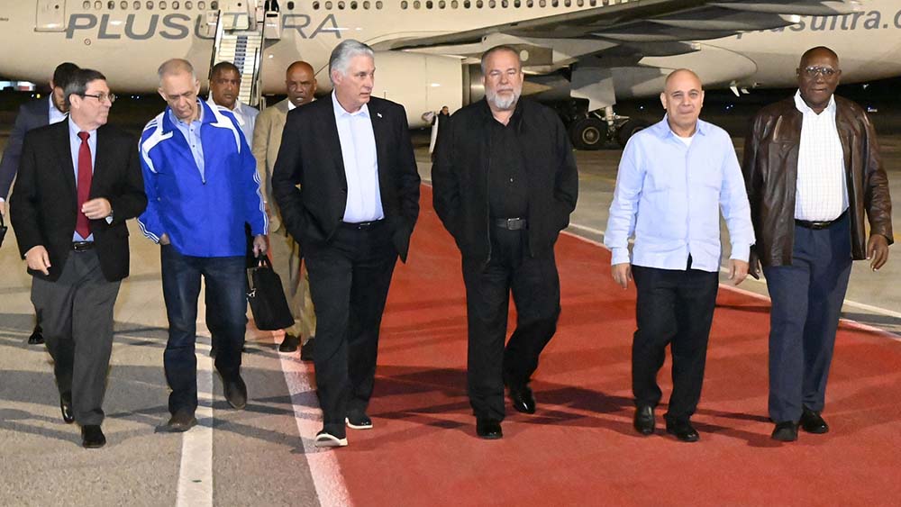 Presidente Díaz-Canel en Cuba tras gira por Medio Oriente Presidente Díaz-Canel en Cuba tras gira por Medio Oriente