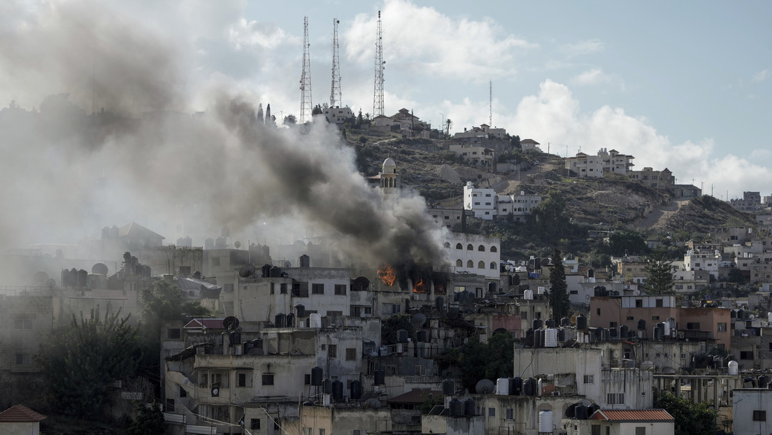 Israel ataca el campo de refugiados de Yenín en Cisjordania