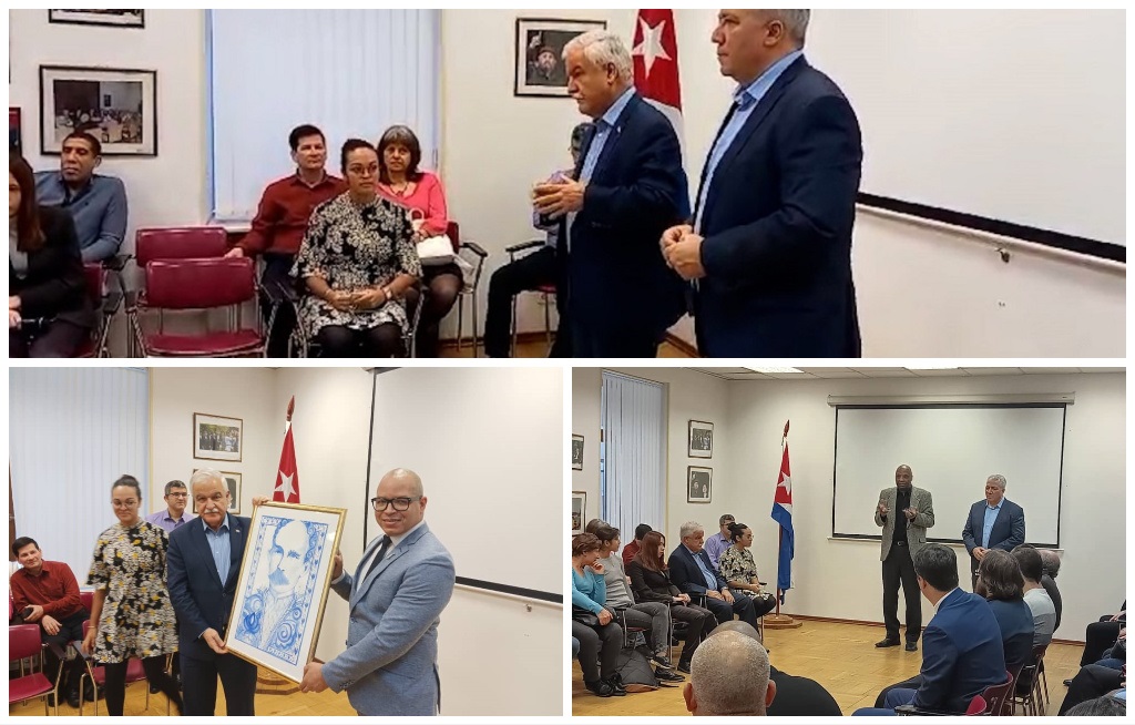 Cubanos residentes en Rusia comprometidos con desarrollo de su nación