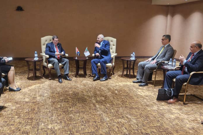 Agradece Cuba apoyo de Argelia durante presidencia de G77 y China