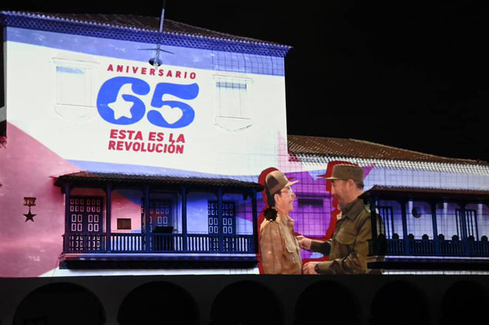 Agradece Cuba felicitaciones por 65 aniversario de la Revolución Agradece Cuba felicitaciones por 65 aniversario de la Revolución