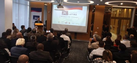 Con la presencia de Díaz -Canel, comenzó foro internacional de periodistas Nueva Operación Verdad Con la presencia de Díaz -Canel, comenzó foro internacional de periodistas Nueva Operación Verdad