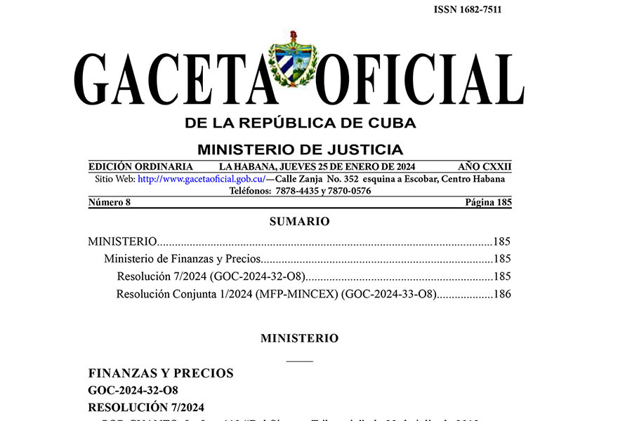 Informan sobre cambios a impuestos en la importación de productos Informan sobre cambios a impuestos en la importación de productos