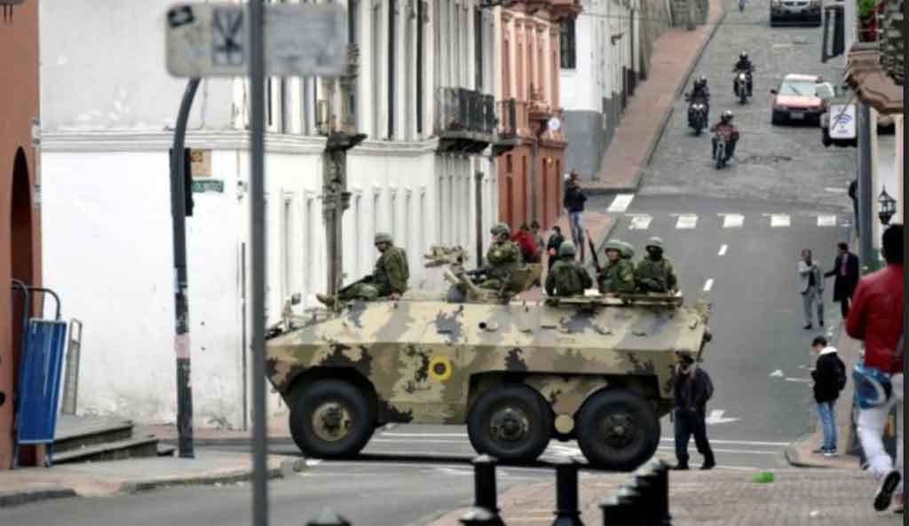 Capital de Ecuador continúa en alerta por atentados y violencia Capital de Ecuador continúa en alerta por atentados y violencia