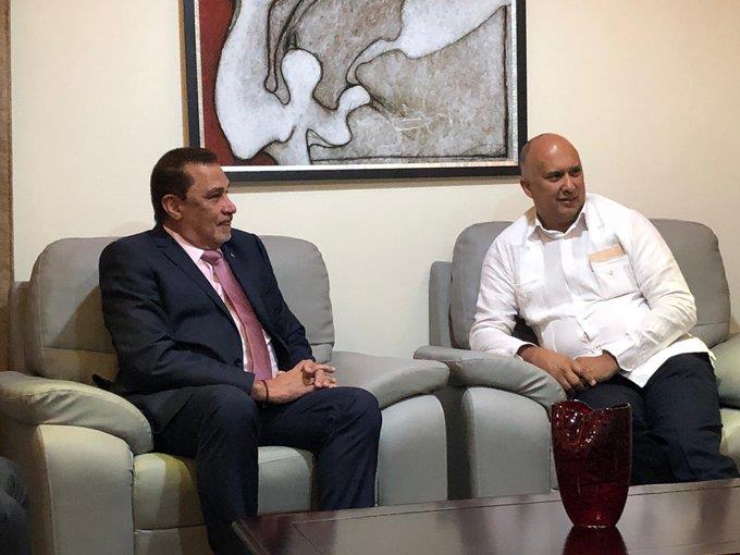 Visita Cuba el Canciller de la República de Seychelles Visita Cuba el Canciller de la República de Seychelles