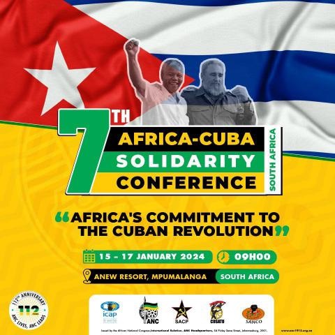 Sudáfrica será sede del VII Encuentro Continental Africano de Solidaridad con Cuba Sudáfrica será sede del VII Encuentro Continental Africano de Solidaridad con Cuba