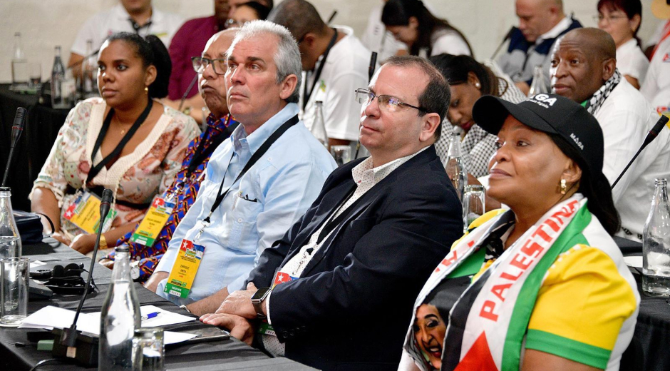 Delegados del VII Encuentro Continental Africano de Solidaridad con Cuba ratifican compromiso con la Revolución