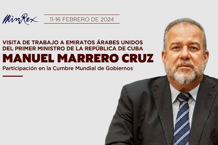 Participará Primer Ministro de Cuba en Cumbre Mundial de Gobierno Participará Primer Ministro de Cuba en Cumbre Mundial de Gobierno