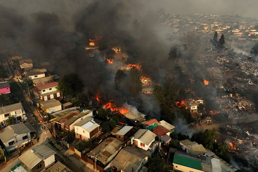Expresa Cuba condolencias por daños de incendios en Chile