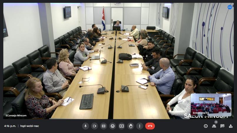 Cuba y España realizan provechoso intercambio sobre comunicaciones Cuba y España realizan provechoso intercambio sobre comunicaciones