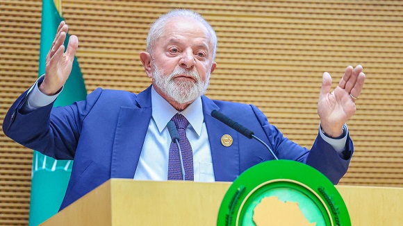 Lula compara el genocidio en la Franja de Gaza con el holocausto Lula compara el genocidio en la Franja de Gaza con el holocausto
