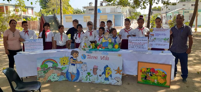 Promueven educación medioambiental en Campechuela Promueven educación medioambiental en Campechuela