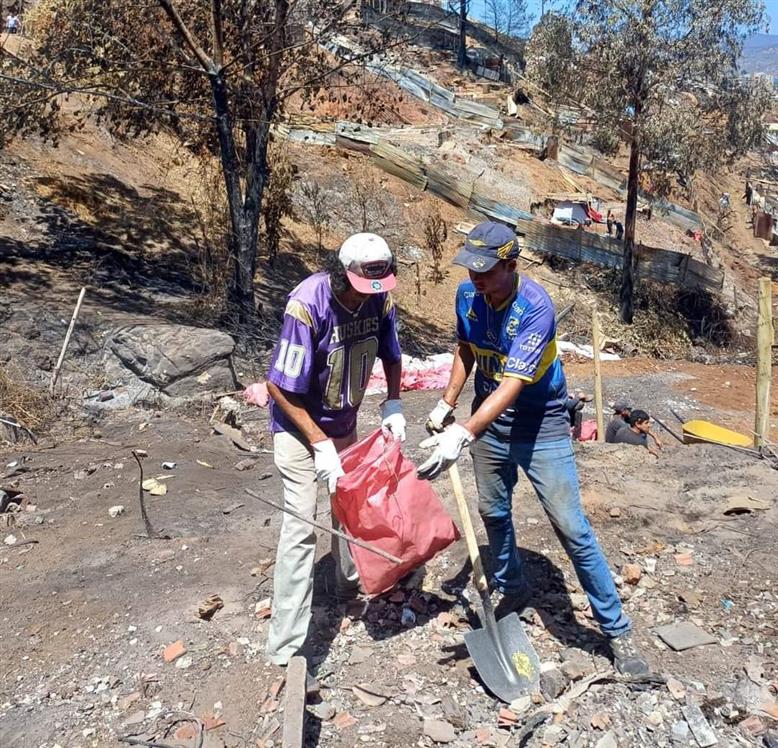 Asociación Raíces Cubanas ayuda a damnificados por incendios en Chile Asociación Raíces Cubanas ayuda a damnificados por incendios en Chile