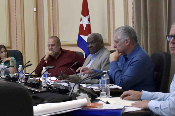 Sesionó hoy Consejo de Estado de la República de Cuba