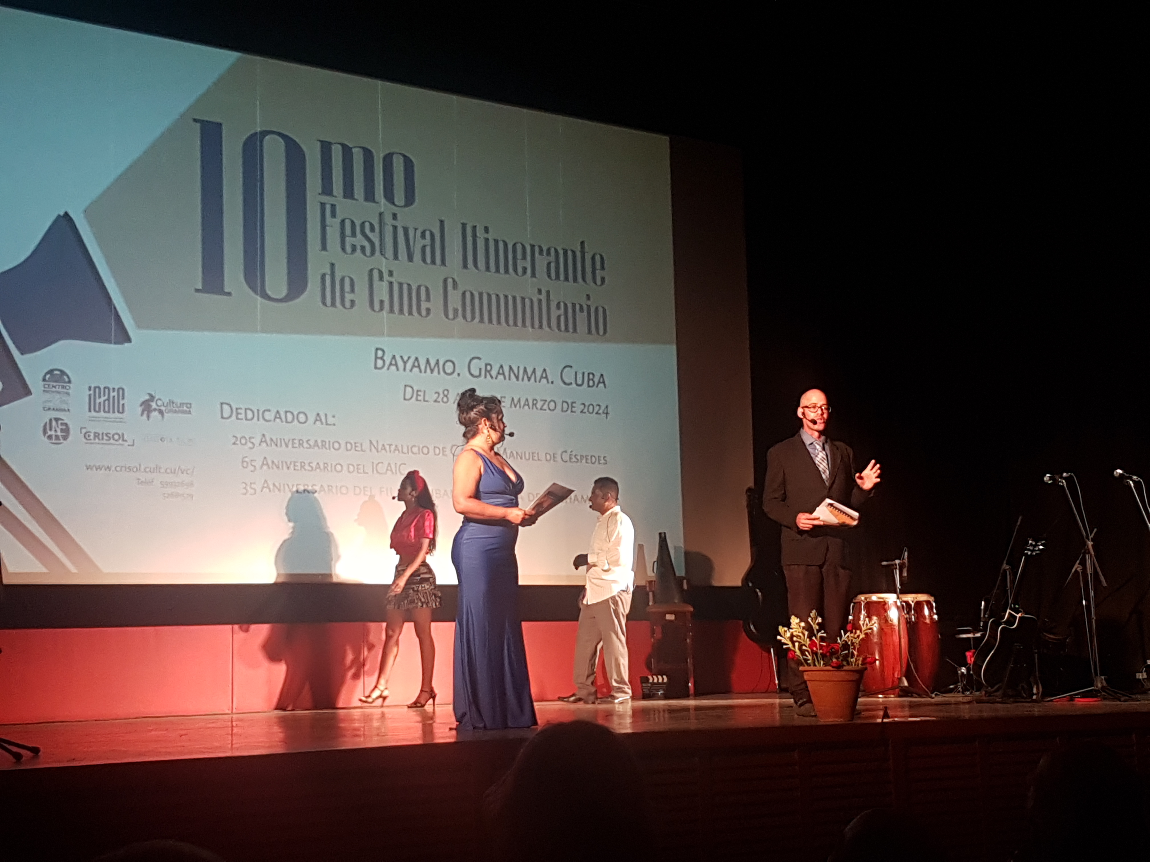 Inauguran Festival Itinerante de Cine Comunitario