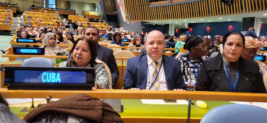 Federación de Mujeres Cubanas en cita de ONU para igualdad de género Federación de Mujeres Cubanas en cita de ONU para igualdad de género