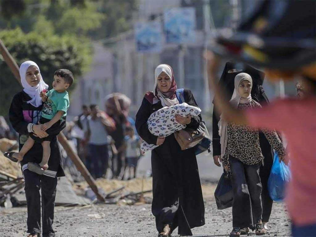 Miles de embarazadas palestinas sufren desnutrición en Gaza Miles de embarazadas palestinas sufren desnutrición en Gaza