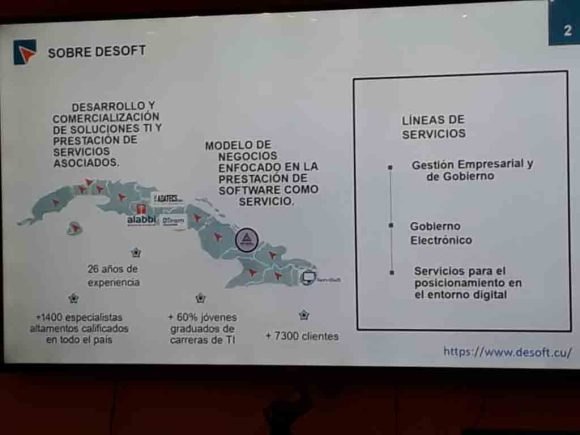 Desoft: Empresa cubana de aplicaciones informáticas apoya transformación digital del país Desoft: Empresa cubana de aplicaciones informáticas apoya transformación digital del país