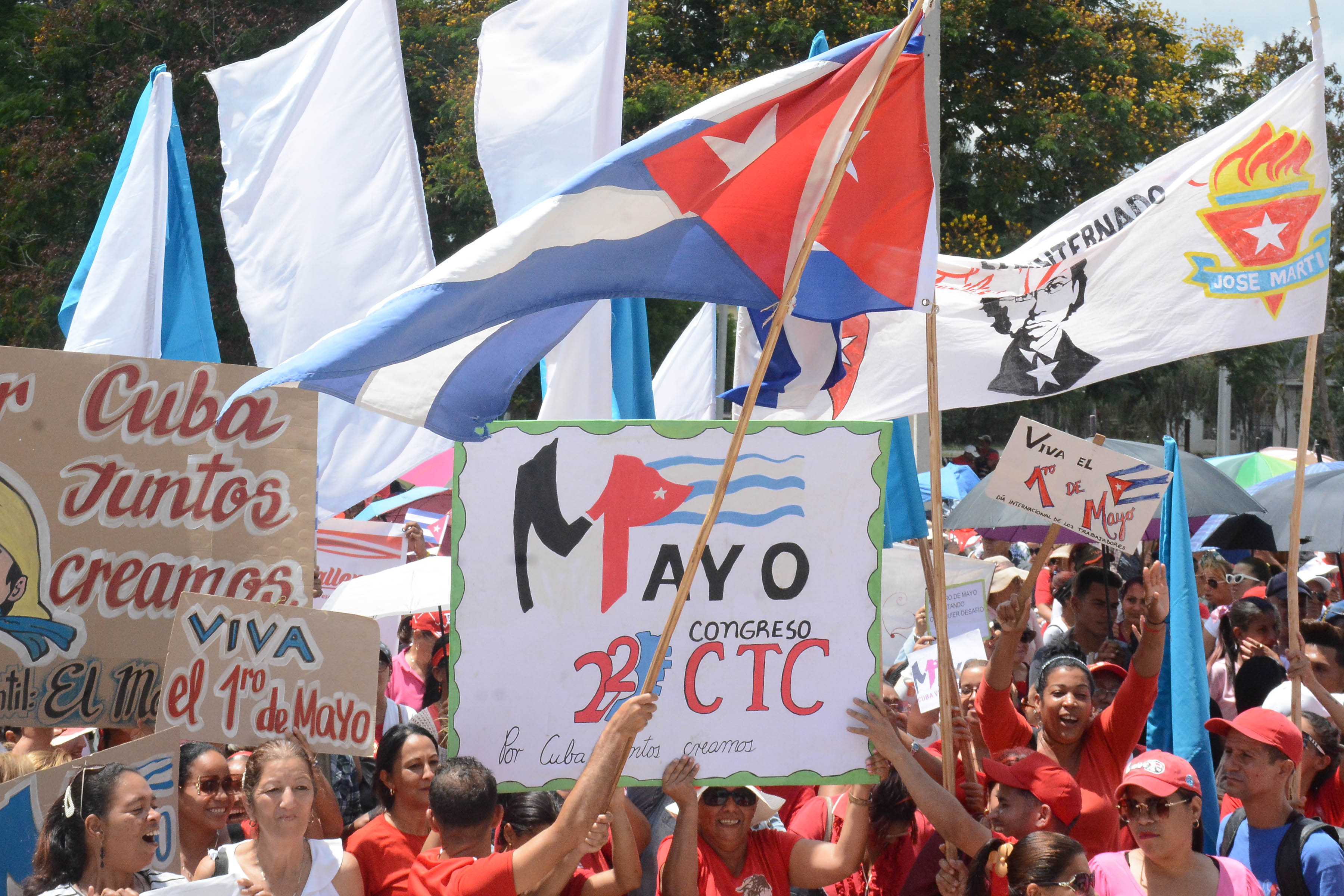 Cuba se prepara para celebrar el 1 de mayo (+ video) Cuba se prepara para celebrar el 1 de mayo (+ video)